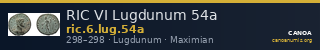 RIC VI Lugdunum 54a — CANOA