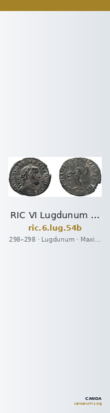 RIC VI Lugdunum 54b — CANOA