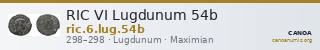 RIC VI Lugdunum 54b — CANOA