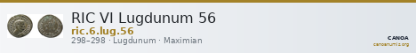 RIC VI Lugdunum 56 — CANOA