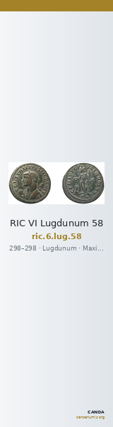 RIC VI Lugdunum 58 — CANOA