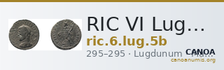 RIC VI Lugdunum 5b — CANOA