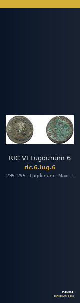 RIC VI Lugdunum 6 — CANOA