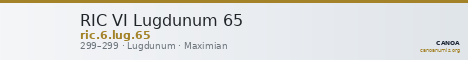 RIC VI Lugdunum 65 — CANOA