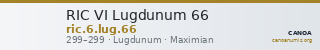 RIC VI Lugdunum 66 — CANOA