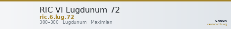 RIC VI Lugdunum 72 — CANOA