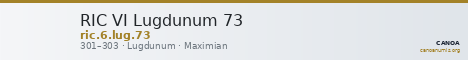 RIC VI Lugdunum 73 — CANOA