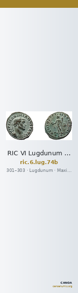 RIC VI Lugdunum 74b — CANOA