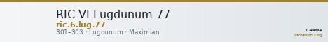 RIC VI Lugdunum 77 — CANOA