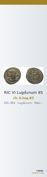 RIC VI Lugdunum 85 — CANOA
