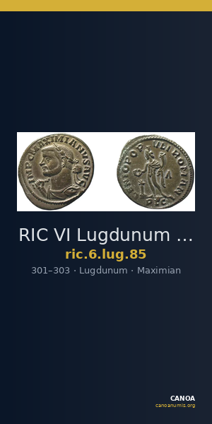RIC VI Lugdunum 85 — CANOA