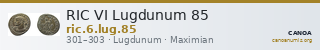 RIC VI Lugdunum 85 — CANOA