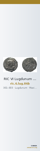 RIC VI Lugdunum 86b — CANOA