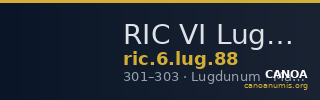 RIC VI Lugdunum 88 — CANOA
