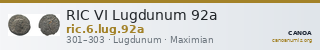 RIC VI Lugdunum 92a — CANOA