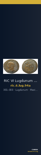 RIC VI Lugdunum 94a — CANOA