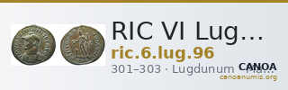 RIC VI Lugdunum 96 — CANOA