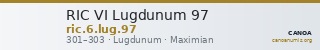 RIC VI Lugdunum 97 — CANOA