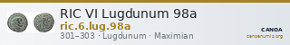 RIC VI Lugdunum 98a — CANOA