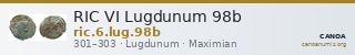 RIC VI Lugdunum 98b — CANOA