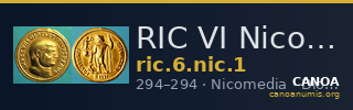 RIC VI Nicomedia 1 — CANOA