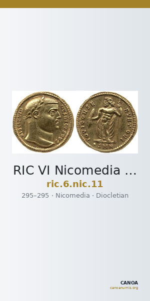 RIC VI Nicomedia 11 — CANOA