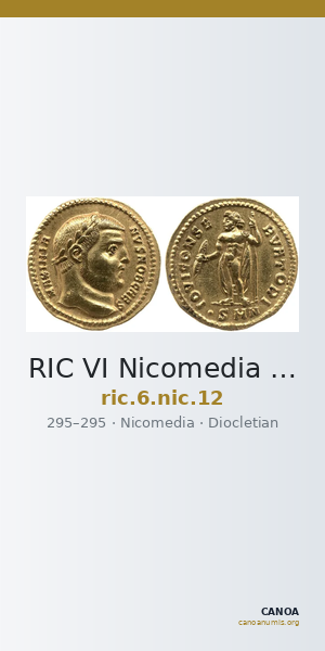 RIC VI Nicomedia 12 — CANOA