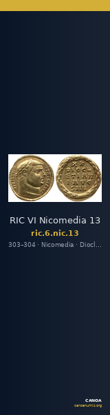 RIC VI Nicomedia 13 — CANOA