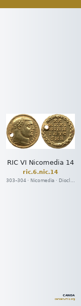 RIC VI Nicomedia 14 — CANOA