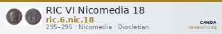 RIC VI Nicomedia 18 — CANOA