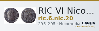 RIC VI Nicomedia 20 — CANOA