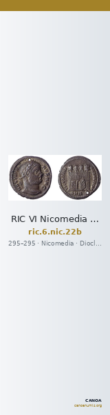 RIC VI Nicomedia 22b — CANOA