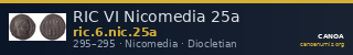 RIC VI Nicomedia 25a — CANOA