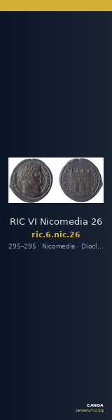 RIC VI Nicomedia 26 — CANOA