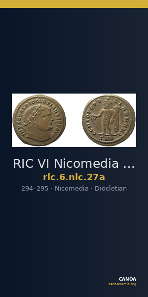 RIC VI Nicomedia 27a — CANOA