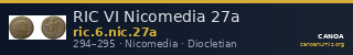 RIC VI Nicomedia 27a — CANOA