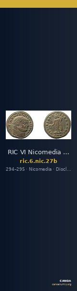 RIC VI Nicomedia 27b — CANOA
