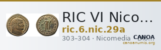 RIC VI Nicomedia 29a — CANOA