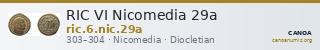 RIC VI Nicomedia 29a — CANOA