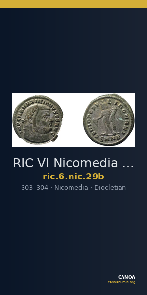 RIC VI Nicomedia 29b — CANOA