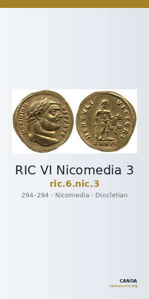 RIC VI Nicomedia 3 — CANOA