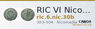 RIC VI Nicomedia 30b — CANOA