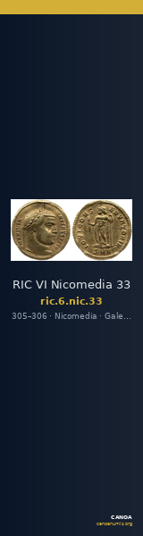 RIC VI Nicomedia 33 — CANOA