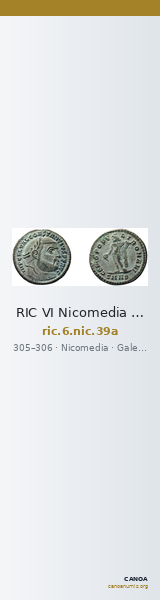 RIC VI Nicomedia 39a — CANOA