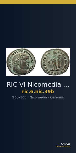 RIC VI Nicomedia 39b — CANOA
