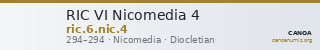 RIC VI Nicomedia 4 — CANOA