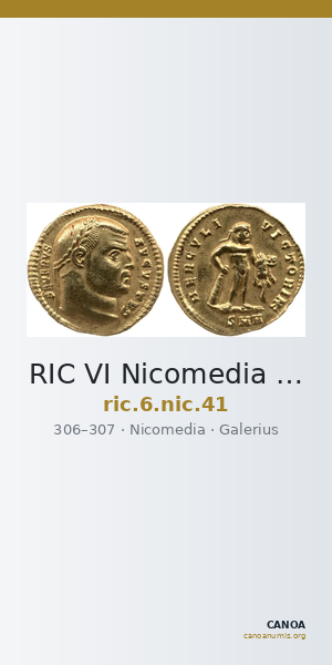 RIC VI Nicomedia 41 — CANOA