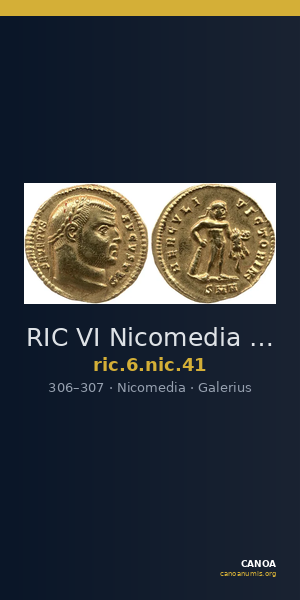 RIC VI Nicomedia 41 — CANOA