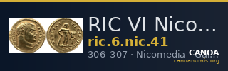 RIC VI Nicomedia 41 — CANOA