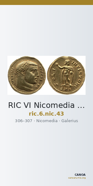 RIC VI Nicomedia 43 — CANOA